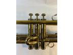 Vintage York Custom Model trumpet w/ case, mutes, mouthpiece