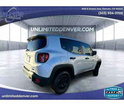 2015 Jeep Renegade for sale is a Silver 2015 Jeep Renegade Car for Sale in Denver CO