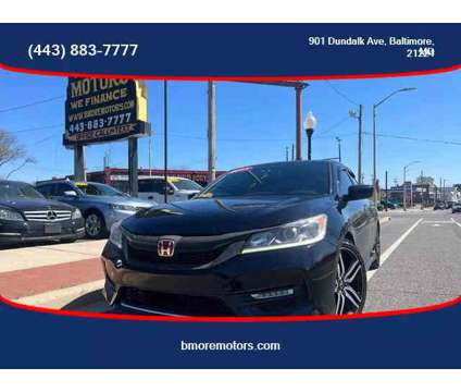 2017 Honda Accord for sale is a Black 2017 Honda Accord Car for Sale in Baltimore MD