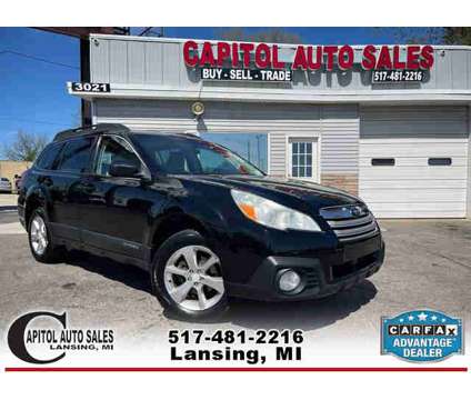 2014 Subaru Outback for sale is a Black 2014 Subaru Outback 2.5i Car for Sale in Lansing MI