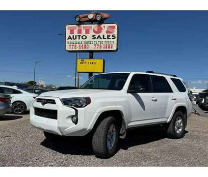 2020 Toyota 4Runner for sale is a White 2020 Toyota 4Runner 4dr Car for Sale in El Paso TX