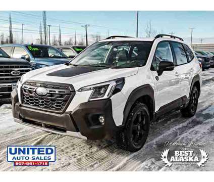 2023 Subaru Forester for sale is a White 2023 Subaru Forester 2.5i Car for Sale in Anchorage AK