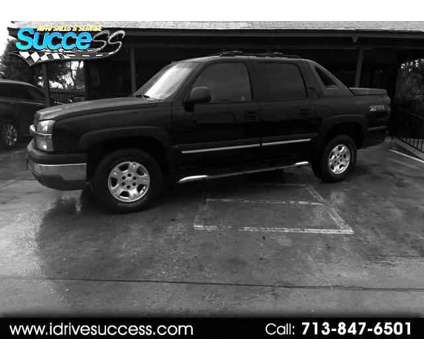 2004 Chevrolet Avalanche 1500 for sale is a Black 2004 Chevrolet Avalanche 1500 Trim Car for Sale in Houston TX