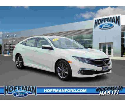 2021UsedHondaUsedCivicUsedCVT is a Silver, White 2021 Honda Civic Car for Sale in Harrisburg PA