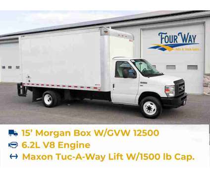 Used 2018 FORD E350 CUTAWAY W/MAXON LIFT For Sale is a White 2018 Ford E350 Car for Sale in New Holland PA