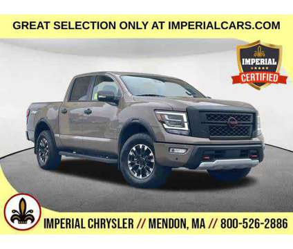 2023UsedNissanUsedTitanUsed4x4 Crew Cab is a 2023 Nissan Titan PRO-4X Truck in Mendon MA
