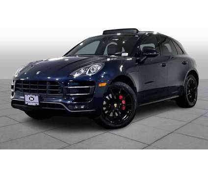 2017UsedPorscheUsedMacanUsedAWD is a Blue 2017 Porsche Macan Car for Sale in Norwood MA