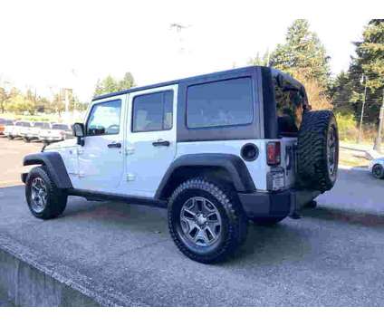 2017UsedJeepUsedWrangler UnlimitedUsed4x4 is a White 2017 Jeep Wrangler Unlimited Car for Sale in Vancouver WA