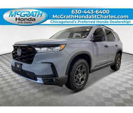 2025 Honda Pilot TrailSport is a Grey 2025 Honda Pilot Car for Sale in Saint Charles IL