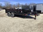 2024 Load Trail DL 83" x 14' Tandem Axle Dump Low-Pro Dump 24" Sides