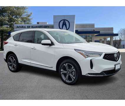 2023 Acura RDX w/Advance Package is a Silver, White 2023 Acura RDX Car for Sale in Ellicott City MD
