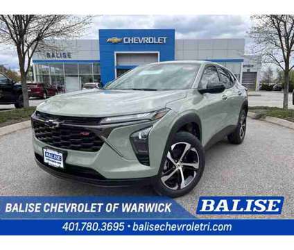 2024 Chevrolet Trax 1RS is a Green 2024 Chevrolet Trax Car for Sale in Warwick RI