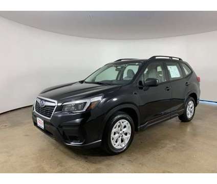 2021 Subaru Forester Base is a Black 2021 Subaru Forester 2.5i Car for Sale in Peoria IL