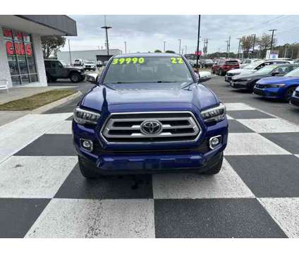 2022 Toyota Tacoma 4WD Limited is a Blue 2022 Toyota Tacoma Car for Sale in Wilmington NC
