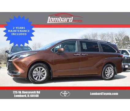 2022 Toyota Sienna XLE AWD 7-Pass is a Tan 2022 Toyota Sienna XLE Car for Sale in Lombard IL
