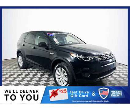 2019 Land Rover Discovery Sport SE is a Black 2019 Land Rover Discovery Sport SE Car for Sale in Tampa FL