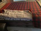 Full Size Bed Frame with Mattress