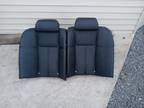 2007 bmw 750 leather black seats