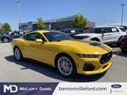 2024 Ford Mustang Yellow, 19 miles