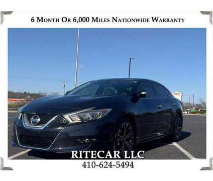 2016 Nissan Maxima for sale is a Grey 2016 Nissan Maxima Car for Sale in Edgewood MD