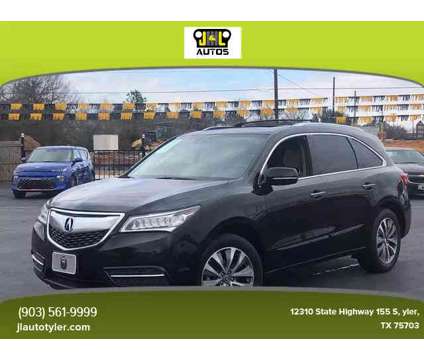 2014 Acura MDX for sale is a Black 2014 Acura MDX Car for Sale in Tyler TX