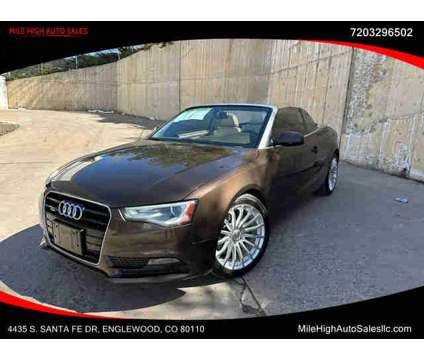 2013 Audi A5 for sale is a Brown 2013 Audi A5 3.2 quattro Car for Sale in Englewood CO
