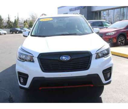 2021 Subaru Forester Sport is a White 2021 Subaru Forester 2.5i Station Wagon in Lansing MI