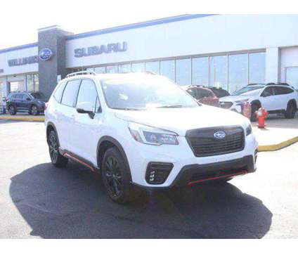 2021 Subaru Forester Sport is a White 2021 Subaru Forester 2.5i Station Wagon in Lansing MI