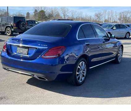 2017 Mercedes-Benz C-Class Luxury 4MATIC is a Blue 2017 Mercedes-Benz C Class Sedan in Utica NY