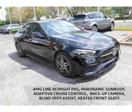 2023 Mercedes-Benz C-Class C 300 4MATIC AMG Line is a Black 2023 Mercedes-Benz C Class C300 Sedan in Miami FL