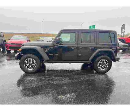 2024 Jeep Wrangler Rubicon is a Black 2024 Jeep Wrangler Rubicon SUV in Branson MO