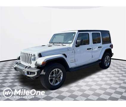 2020 Jeep Wrangler Unlimited Sahara is a White 2020 Jeep Wrangler Unlimited Sahara SUV in Westminster MD