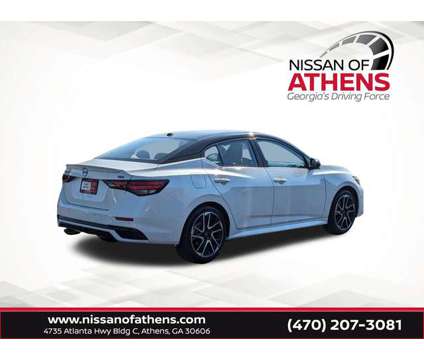 2024 Nissan Sentra SR is a Black, White 2024 Nissan Sentra SR Sedan in Athens GA
