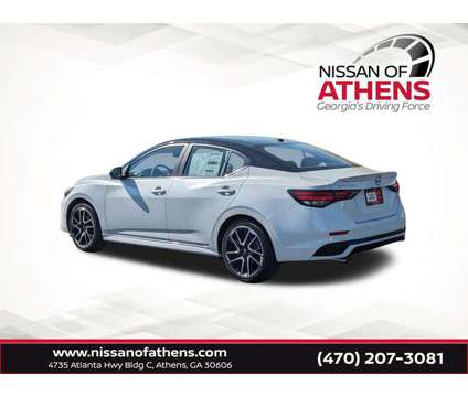 2024 Nissan Sentra SR is a Black, White 2024 Nissan Sentra SR Sedan in Athens GA