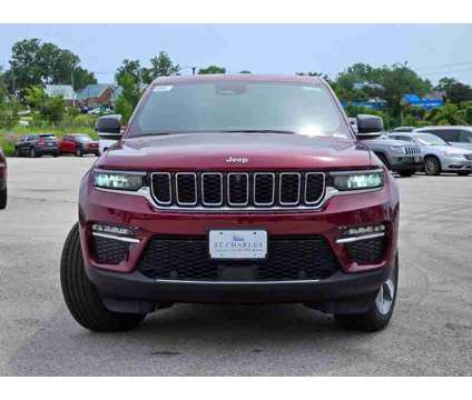 2024 Jeep Grand Cherokee Base 4xe is a Red 2024 Jeep grand cherokee SUV in Saint Charles IL