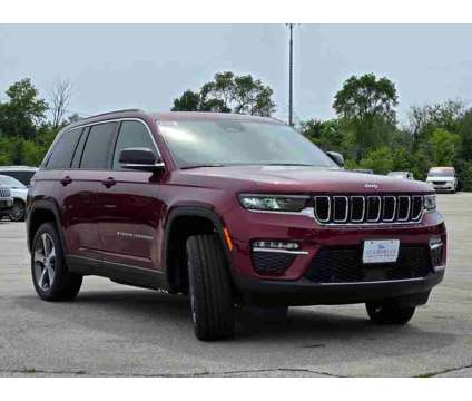 2024 Jeep Grand Cherokee Base 4xe is a Red 2024 Jeep grand cherokee SUV in Saint Charles IL
