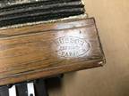 Antique French Accordion Flutina Concertina 19th Century Busson Squeeze Box