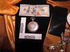 Antique Le Phase Repeater 10k Emblem 0875 Silver Pocket Watch Make Reason Offer