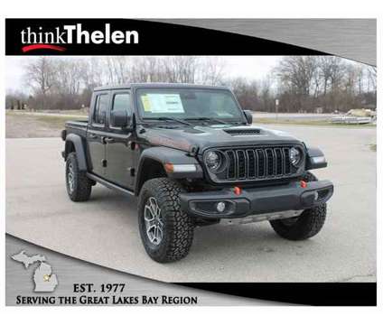 2024 Jeep Gladiator Mojave is a Black 2024 Mojave Truck in Bay City MI