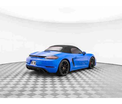 2022 Porsche 718 Boxster GTS is a Blue 2022 Porsche 718 Boxster GTS Convertible in Barrington IL