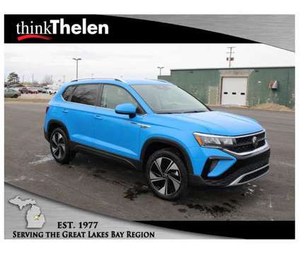 2024 Volkswagen Taos 1.5T SE is a Blue 2024 1.5T SE SUV in Bay City MI