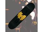 Brand New $OLD x Wu Tang Black and Gold Inspired Skateboard Deck 8.0