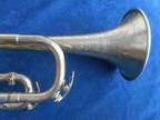 Vintage 1923 E.A. Couturier Conical Bore Trumpet Bb/A Gold Plated