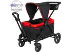 Baby Trend Tour 2-in-1 Stroller Wagon - Mars Red - Red