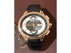 Massive 18 K Gold Davidoff Chronograph Automatic Valjoux 7750