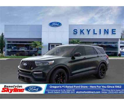 2024 Ford Explorer ST is a Green 2024 Ford Explorer SUV in Salem OR