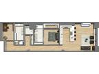 Residences at Halle - Suite Style 11 - 1 Bedroom 1.5 Baths with Den