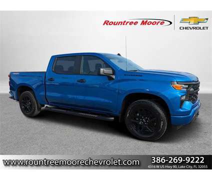 2024 Chevrolet Silverado 1500 Custom is a Blue 2024 Chevrolet Silverado 1500 Custom Truck in Lake City FL