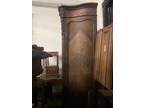 Antique Armoire, Louis XV Style, Mirrored Double Doors, Bedroom, 1800s, 19th C