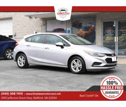 2018 Chevrolet Cruze for sale is a Silver 2018 Chevrolet Cruze Car for Sale in Stafford VA